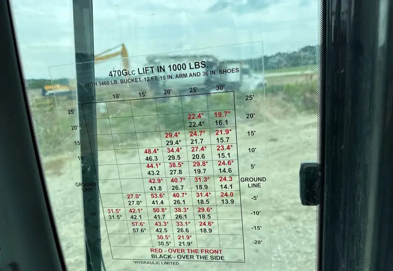 2017 John Deere 470G LC photo 57