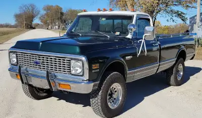1972 Chevrolet C20 Super Custom Camper