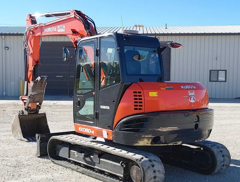 2016 Kubota KX080-4 photo 5